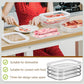 🥗 PROMO FLASH : 50% DE RÉDUCTION ! Boîtes Alimentaires 3 Étages – PET Transparent, Hermétiques & Empilables for Réfrigérateur Organisé 🧊✨
