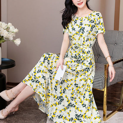 Women's Summer Elegant Printed Dress