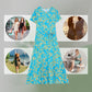 Women's Summer Elegant Printed Dress