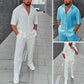 Men's Casual Loose Beach Two Piece Set