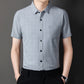 Men's Short Sleeves Plaid Shirt