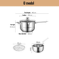 Multipurpose Stainless Steel Saucepan