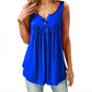 Women's Button-Front Tunic Tank Top