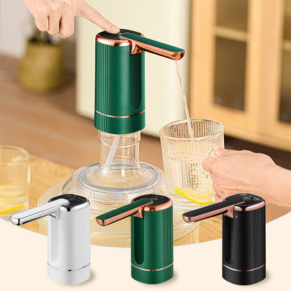 ✨Pompe distributrice automatique – Rechargeable, bec rabattable, compatible avec tous les modèles