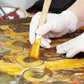 💛Peinture dorée à base d'eau résistante aux intempéries💛