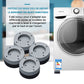 🛡️🧼 PROMO FLASH 50% ! Coussinets Anti-Vibration 4PCS pour Machine à Laver & Séchoir – Absorption 95%, Installation Facile, Antidérapant, Gris, Parfaits pour Réduire Bruit & Déplacements ✨