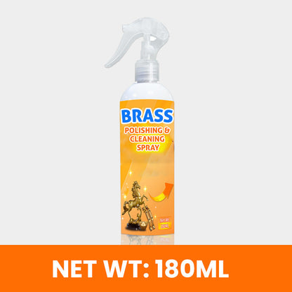 Instant Polishing & Cleaning Spray for Brass