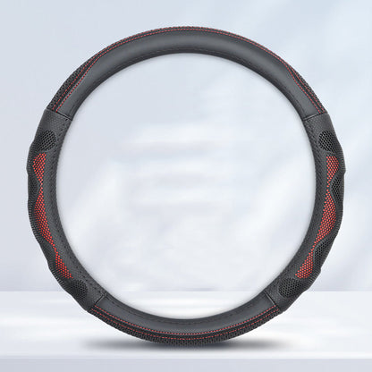 Comfortable wear-resistant breathable steering wheel cover