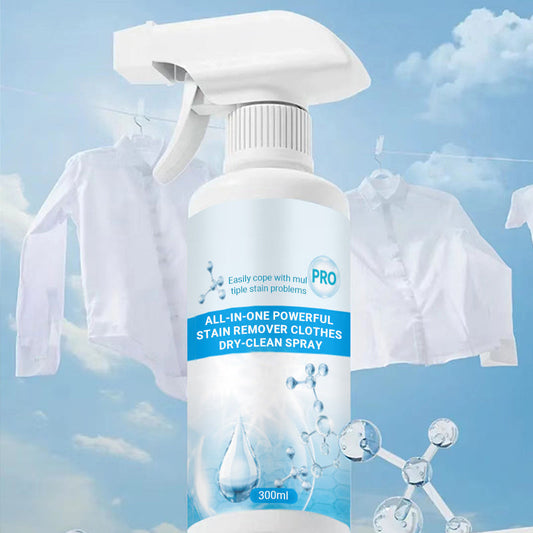 🔥HOT SALE 49% OFF🔥All-in-One Powerful Stain Remover Clothes Dry-Clean Spray