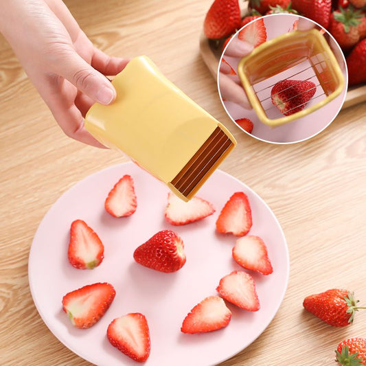 Fruit Egg Stainless Steel Cup Slicer