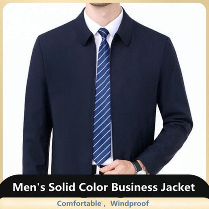 Men's Fall Thin Standing Collar Jacket