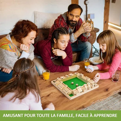 🔥FUN FAMILY GAMES - Shut The Box Board Game 🎲