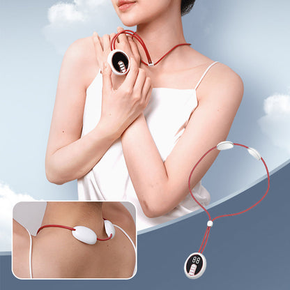 Portable Heating Pulse Neck Massager Set