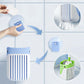 Ensemble de brosses de nettoyage murales à ventouse pour toilettes
