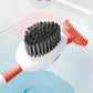 Ensemble de brosses de nettoyage murales à ventouse pour toilettes