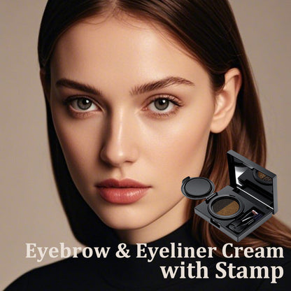 🎅Xmas Specials🎄Eyebrow & Eyeliner Cream with Stamp