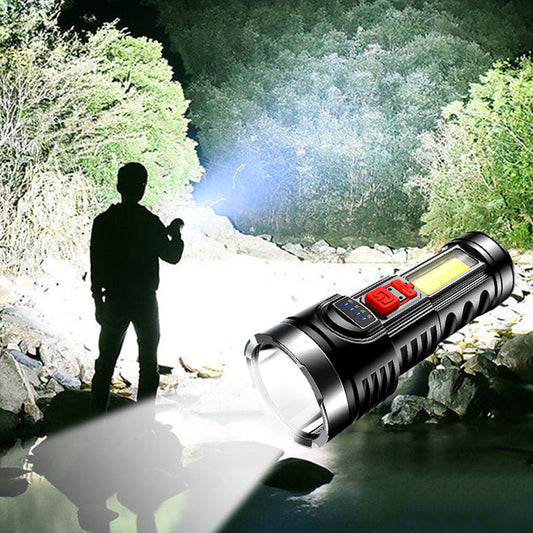 Outdoor Ultra-Bright Long-Range LED Flashlight