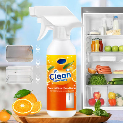 🔥PROMO FLASH ‑50%🔥 Nettoyant mousse cuisine haute puissance 🧼 Élimine la graisse tenace, sans effort pour fourneau et plans de travail ✨