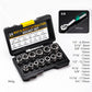⚡50% DE RÉDUCTION⚡ Kit d’Extracteur de Vis & Boulons Endommagés – 14 Pièces, Acier Chrome-Molybdène🔩🛠️