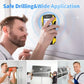 ✨Scanner mural et détecteur de montants 6 en 1 - Détecteur de bois/métal rechargeable Type-C avec écran LCD pour les travaux de bricolage à domicile