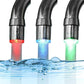 Robinet d'eau à jet LED 7 couleurs changeant de couleur