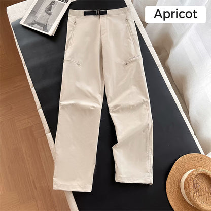 Pantalon de randonnée imperméable et coupe-vent avec poches