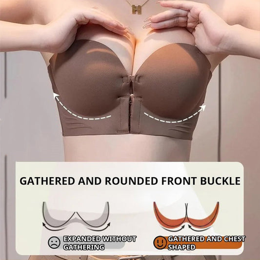 🏆Soutien-gorge sans bretelles à fermeture avant antidérapant🌿👑