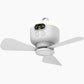 🌬️✨Ventilateur de plafond rechargeable avec éclairage LED