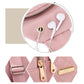 🛍️🎒Poche poitrine métal légère – Pratique avec passage pour câble 🎒🎀