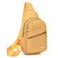🛍️🎒Poche poitrine métal légère – Pratique avec passage pour câble 🎒🎀