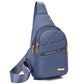 🛍️🎒Poche poitrine métal légère – Pratique avec passage pour câble 🎒🎀