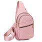 🛍️🎒Poche poitrine métal légère – Pratique avec passage pour câble 🎒🎀