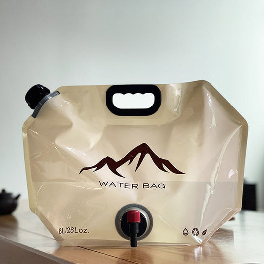 🏕️Sac isotherme pliable pour l'extérieur – Capacité 8 L, robinet à bouton, pliable