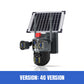 Caméra dôme solaire à triple objectif 360°✈️