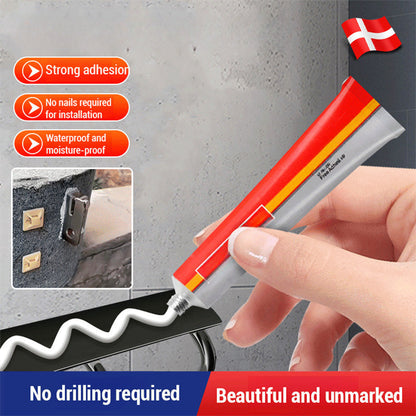 🔥 Économisez 50 %! Colle Multi-Usages Forte À Haute Adhérence Sans Clous 🛠️🧱✨