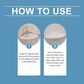 Ensemble de spray nettoyant tout-en-un pour salle de bain