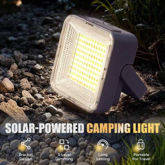 🏆Lampe de camping portable et étanche à énergie solaire🌞🏕️