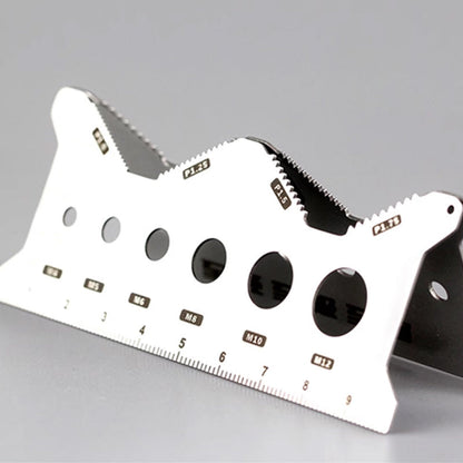 💥 Carte de jauge de boulons double face en acier inoxydable (50 % de réduction)