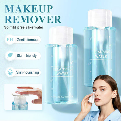 Démaquillant liquide doux à appliquer