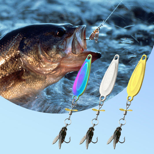 🎁🎣Leurre de pêche à hélice en métal pour attraper des poissons✨