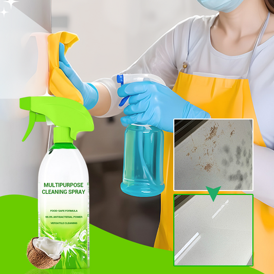 🧽💥 Spray nettoyant puissant multi-usages — Idéal pour toute la maison ✨ Dégraisse & nettoie en profondeur 🏡🫧