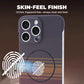 Coque de téléphone magnétique ultra-fine en fibre de carbone