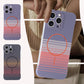 Coque de téléphone magnétique ultra-fine en fibre de carbone
