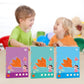Livre éducatif pour apprendre la géométrie en 3D avec ficelle à tirer
