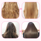 Peigne lissant pour cheveux lisses et bouclés