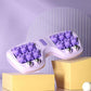 Rouleau de massage portable double pour les pieds