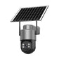 Caméra de sécurité sans fil à énergie solaire avec alarme