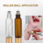 Lot de 4 vaporisateurs à bille pour huiles essentielles de 10 ml, flacon à double tête