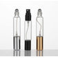 Lot de 4 vaporisateurs à bille pour huiles essentielles de 10 ml, flacon à double tête