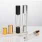 Lot de 4 vaporisateurs à bille pour huiles essentielles de 10 ml, flacon à double tête